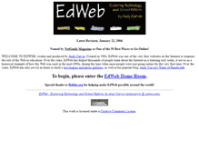 Tablet Screenshot of edwebproject.org
